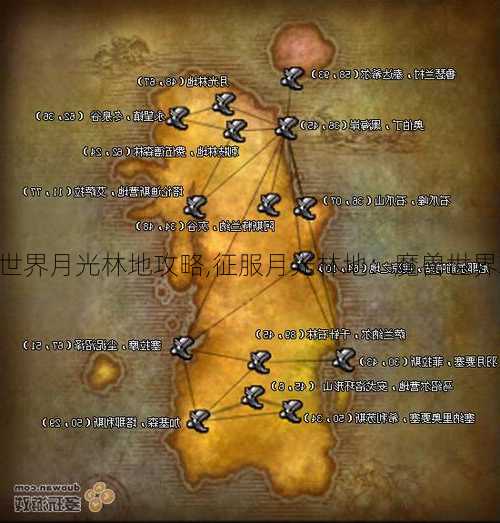 魔兽世界月光林地攻略,征服月光林地：魔兽世界攻略!